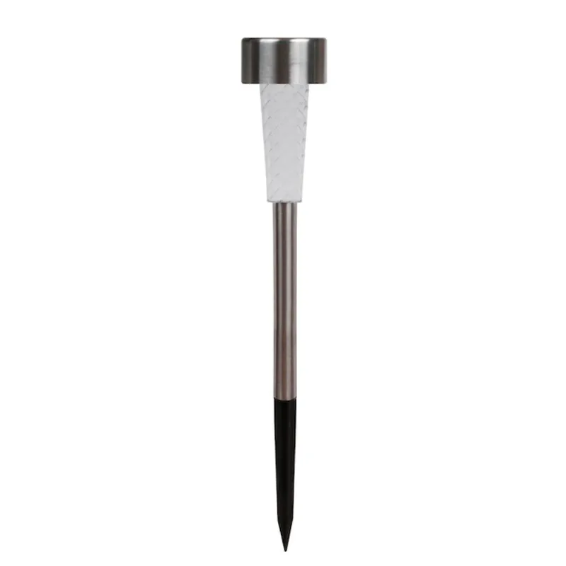 Moonrays 3-Pack Stainless Steel Solar LED Stake Lights