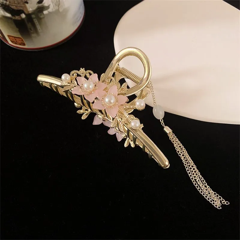 Hairpin De Alloy, Adorável Retro Coreano Avançado Aperto De Cabelo Simples