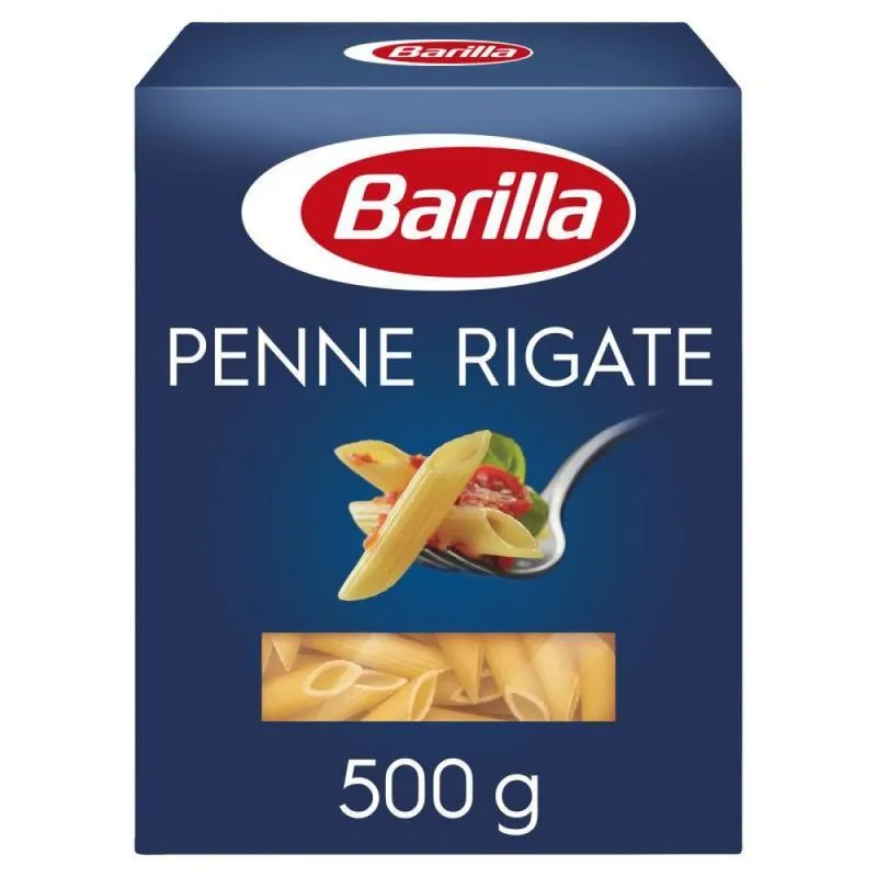 Macarrão Barilla Massa de Sêmola Penne Rigate 500g