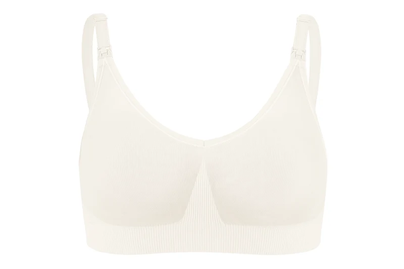 Bravado Designs Body Silk Seamless Nursing Bra - Sustainable Antique White / M