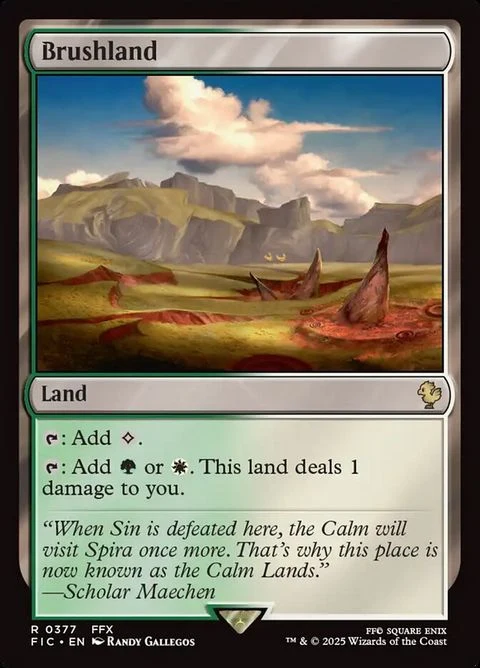 Brushland (377) - Surge-Foil Foil / Near Mint