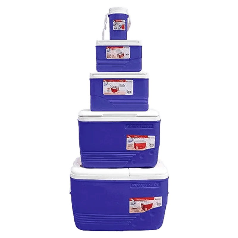 Set Hielera Plástica|5 Piezas Hielera Plástica Set de 5 Piezas