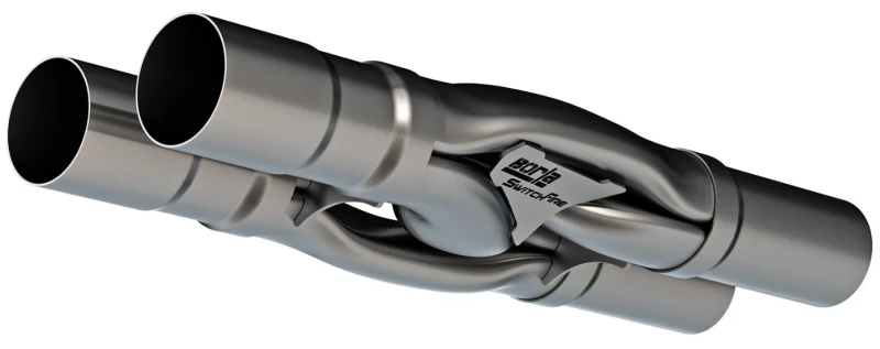 Borla SwitchFire X-pipe 2.5I.D. INLETS 2.5in. O.D. OUTLETS Un-Notched