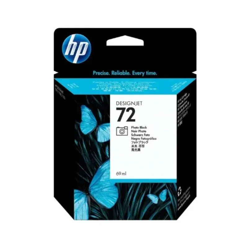 Cartucho de Tinta HP C9370A Tinta Fotográfica Preto 69ML para Designjet T610 T770 T1100