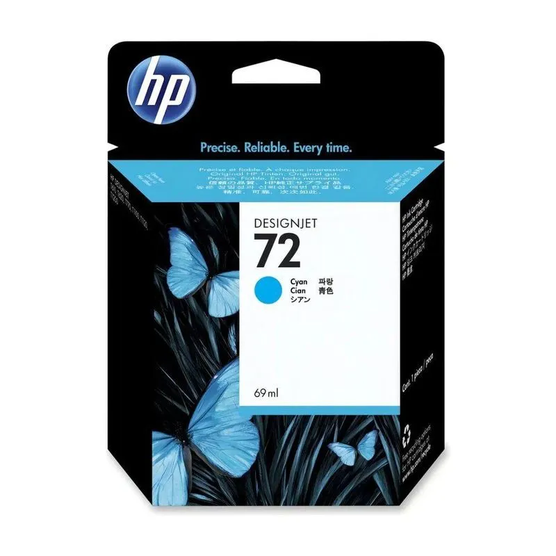 Cartucho de Tinta HP C9371a C9398a Ciano para Designjet T610 T770 com 69ML