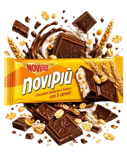 NOVI PIU FUNDANTE E BIACO 5 CEREALI 28GR