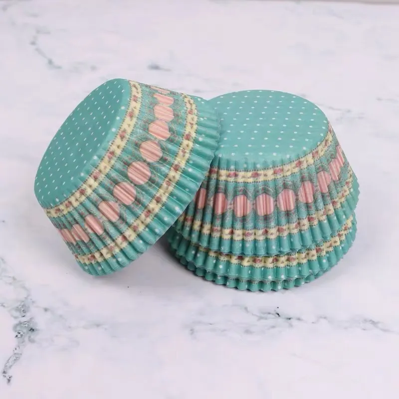 100 Pcs Cake Xuemei Niang Egg Yolk Crisp Paper Tray, Pastelaria