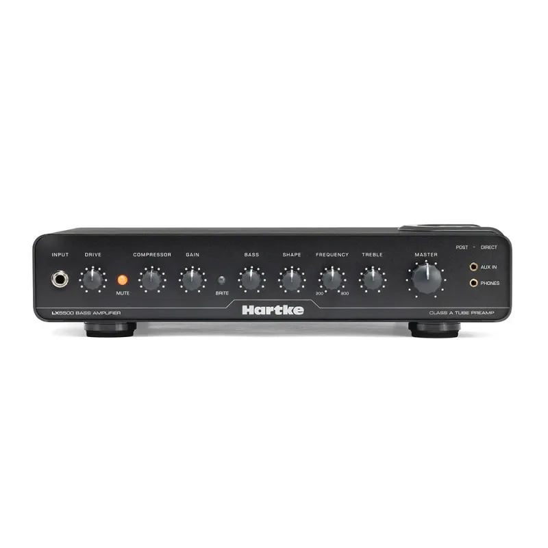 Cabeçote Hartke Amplificador Para Baixo Bass Amplifier Tube Preamp 500 Watts LX5500