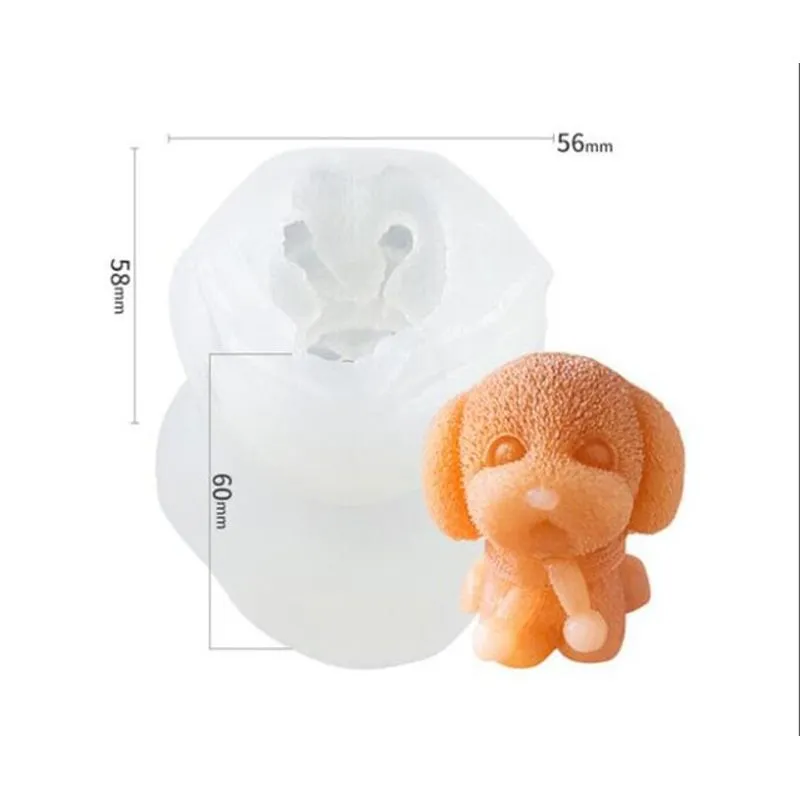 Urso Net Vermelho Bonito Urso Tridimensional De Silicone Abrasivo