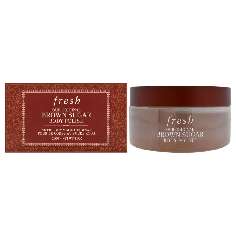 Polimento Corporal De Açúcar Mascavo Da Fresh Para Mulheres - 8,4 Oz Body Pol