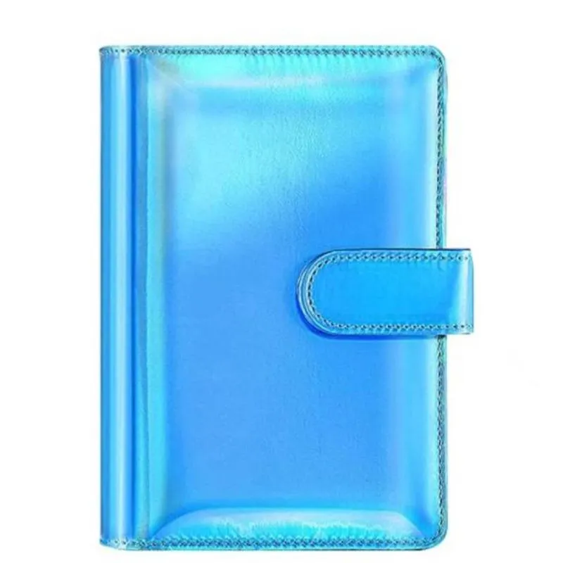 23pcs A6 Colorful Binder Hand Ledger, Laser Macaron Pu