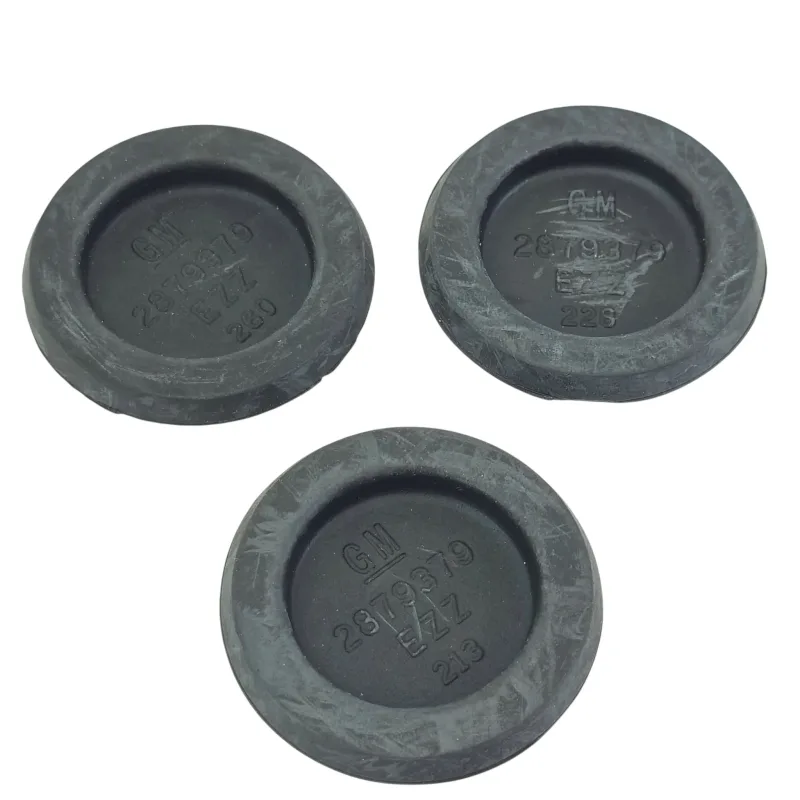 Kit 03 Tampao Assoalho Borracha 45mm Chevrolet Corsa Celta Agile Montana Meriva