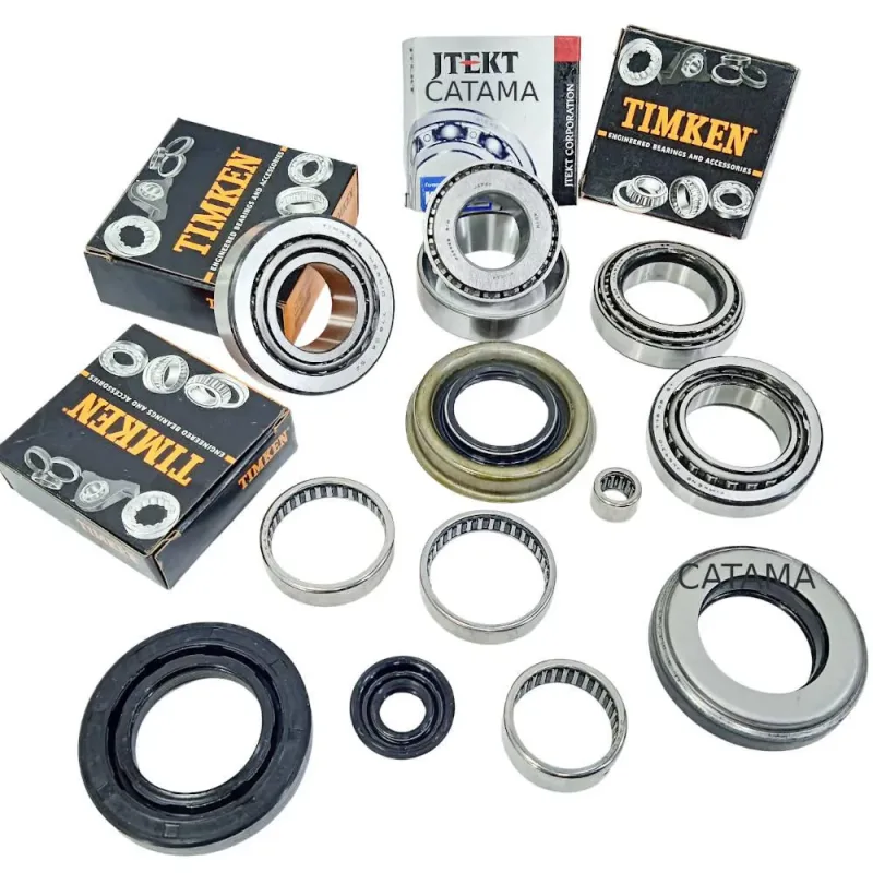 Kit Rolamentos e Retentores Diferencial Dianteiro S10 Blazer 4x4 1998 a 2011 Timken GM