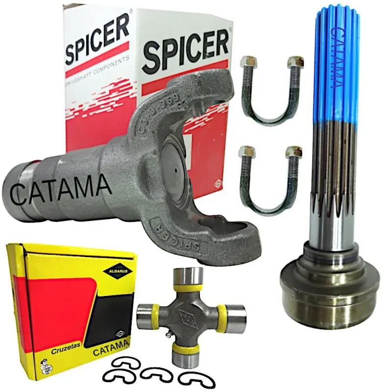 Kit Luva Ponteira Cardan D20 Turbo D40 Silverado