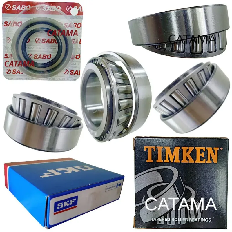 Kit Rolamentos Junta Retentor Diferencial Traseiro Dana 35 S10 Blazer 2.2 1997 Ate 1999