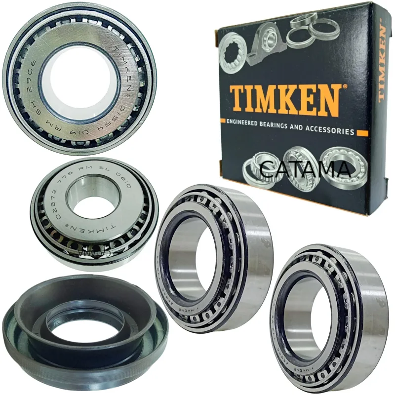 Kit Rolamento Retentor Pinhao Diferencial Dana 44-3 S10 Ranger F1000