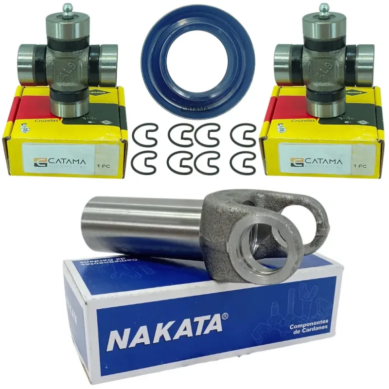 Kit Luva Cardan 27 Estrias Cruzetas Retentor Cambio Opala Caravan