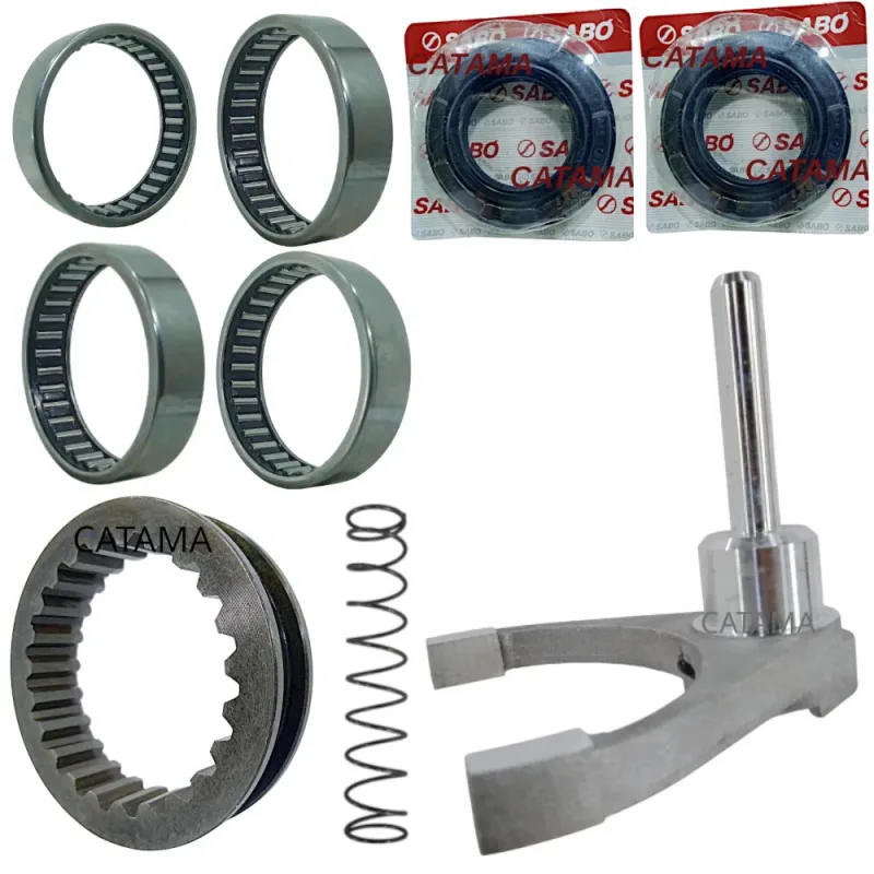 Kit Garfo Mola Luva Rolamentos E Retentores Reparo Acionamento Diferencial Dianteiro S10 Blazer 4x4