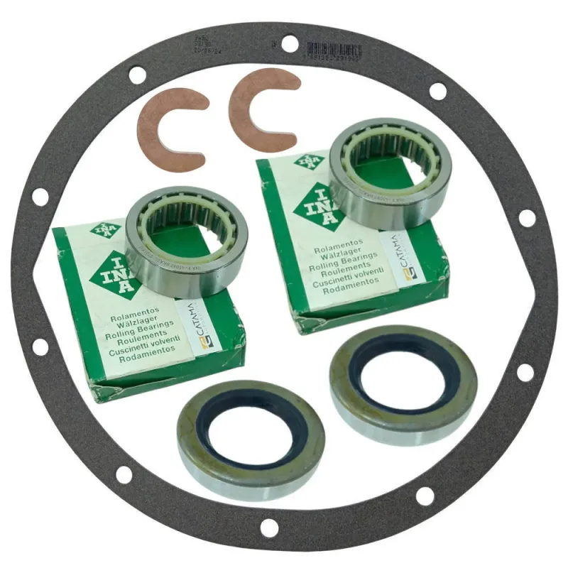 Kit Rolamento Retentor Trava Semi Eixo Junta C10 D10 Veraneio 02 Rodas