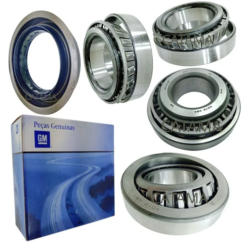 Kit Rolamentos Retentor Diferencial Traseiro S10 Amarok Delivery