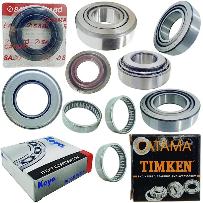 Kit Rolamentos Retentores Diferencial Dianteiro Nova S10 Trailblazer