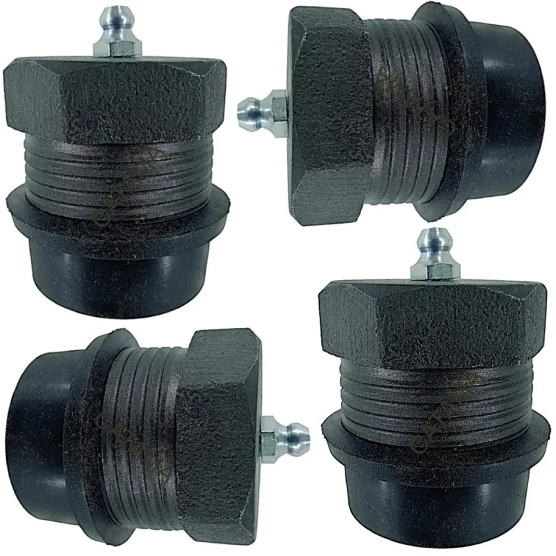 Kit 04 Porcas Bucha Bandeja Superior Com Graxeiro A40 C40 D40