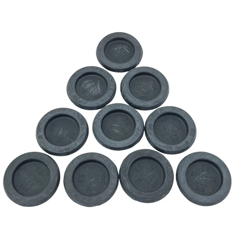 Kit 10 Tampao Assoalho Borracha 45mm Chevrolet Corsa Onix S10 Celta Onix Prisma Cobalt Spin Tracker Cruze