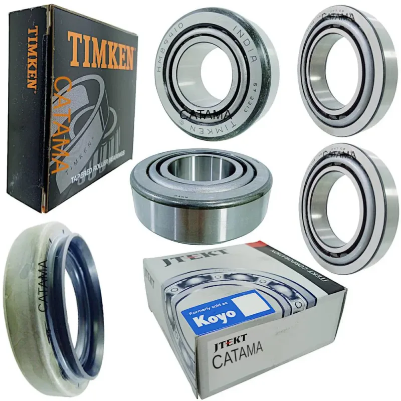 Kit Rolamentos Retentor Pinhao Diferencial Braseixos GM D40 Ford F4000