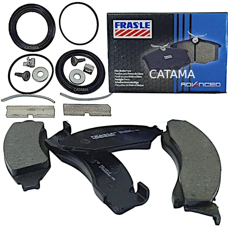 Kit Reparo Pinca Freio 79mm Pastilha D20 D10 F1000 Veraneio