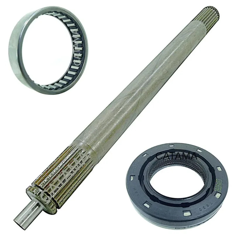 Kit Eixo Estriado Rolamento Agulha Retentor Tulipa Dianteira S10 Blazer 4x4 At� 2011