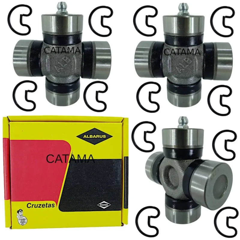 kit 03 cruzeta Cardan - Pampa, Belina 4x4, Chevete, Maraj�, Chevy, Opala, Caravan