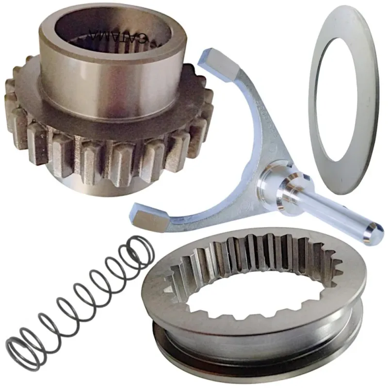 Kit Acionador Tracao Dianteira Garfo Luva Mola Engrenagem Arruela S10 4x4