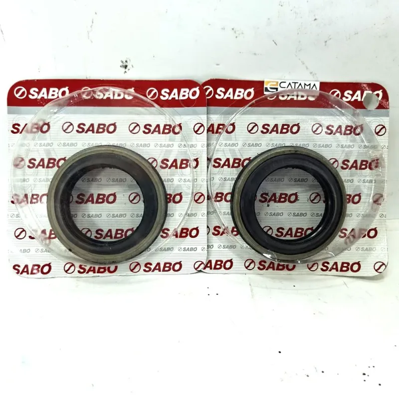 Par de Retentores 02 Cubos de Roda Traseiros Sabo Blazer S10 Ranger