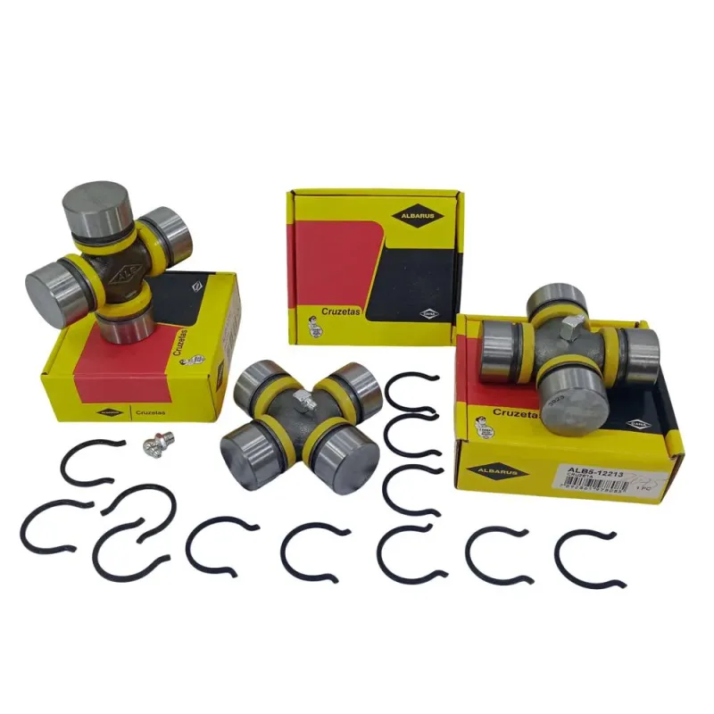 Kit 03 Cruzetas Do Cardan 90,00x 38,10mm Albarus MB 608 1113 1313 1513 2013 2213