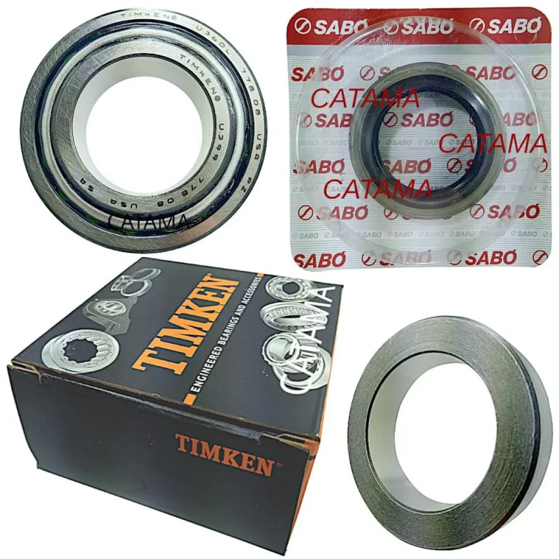 Kit Rolamento Anel de A�o E Retentor Semi Eixo Traseiro S10 Ranger Blazer