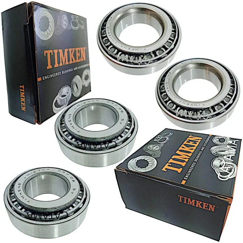 Kit Rolamento Roda Dianteira Ranger 4x2 1998 a 2012 2 Rodas