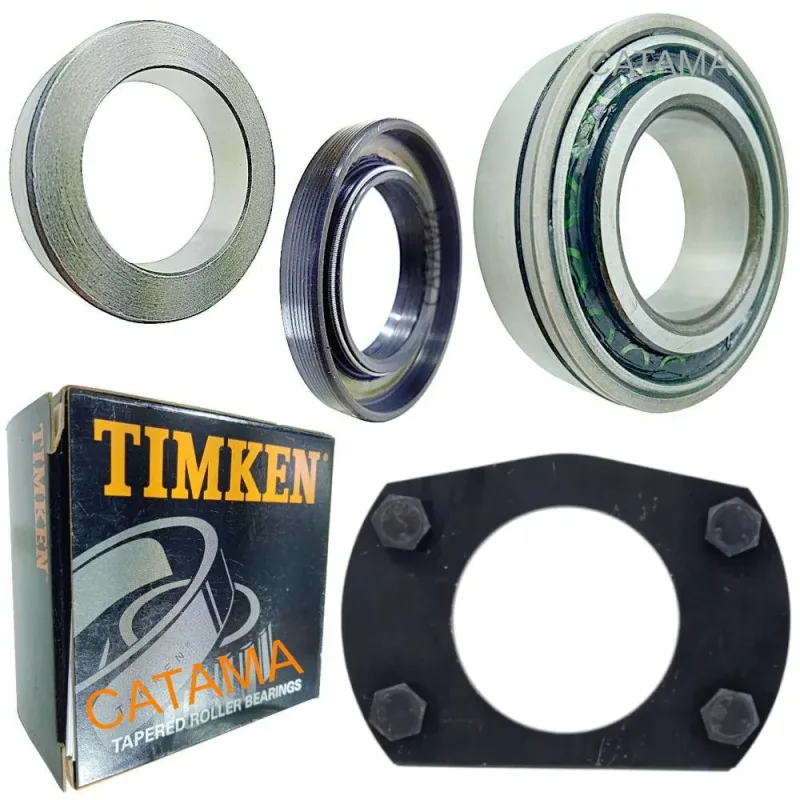 Kit Rolamento Retentor e Flange 01 Roda Traseira Ford Ranger