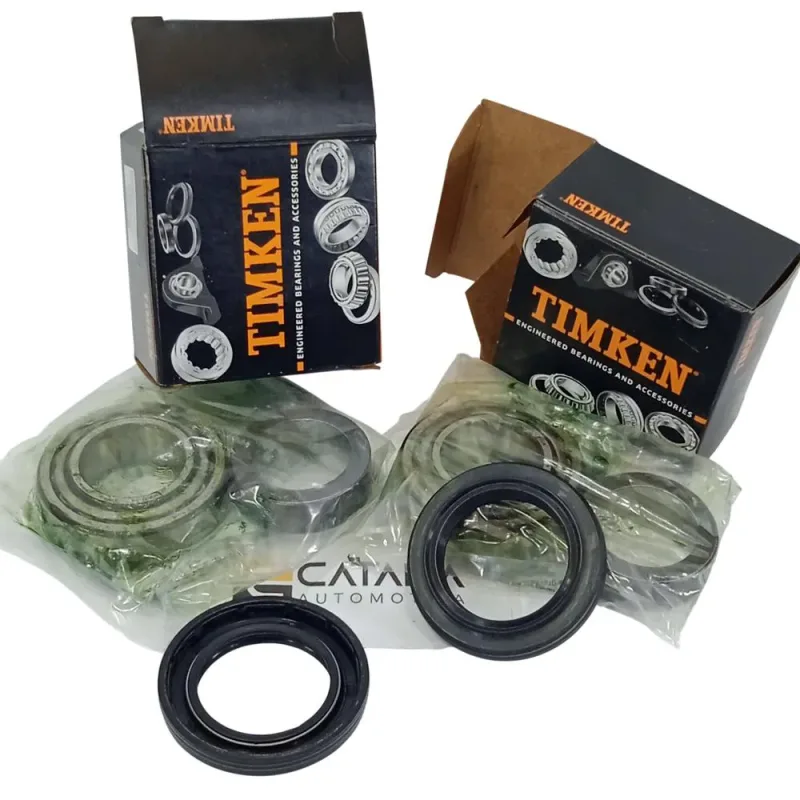 Kit Rolamentos Retentores Roda Traseira Opala Chevette Dana Par