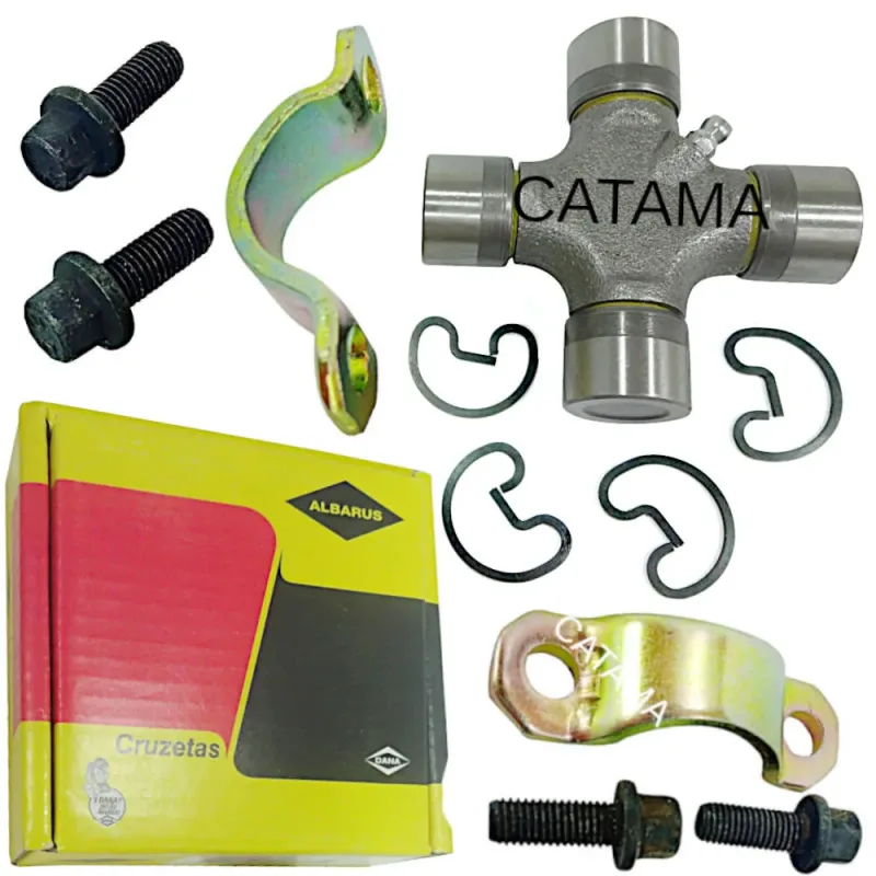 Kit Cruzeta Cardan 27x92mm com Abracadeiras D20 S10 Ranger F1000