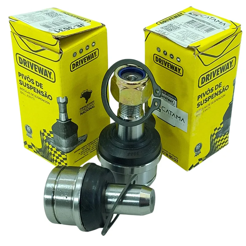 Kit Pivo Suspensao Dianteiro Superior e Inferior F1000 Troller Driveway