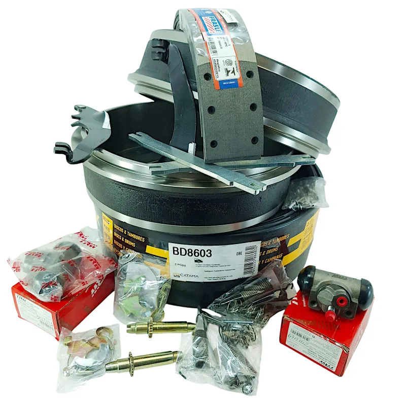 Kit Freio Traseiro Completo Tambor Sapata Lona D20 C20 A20 D10