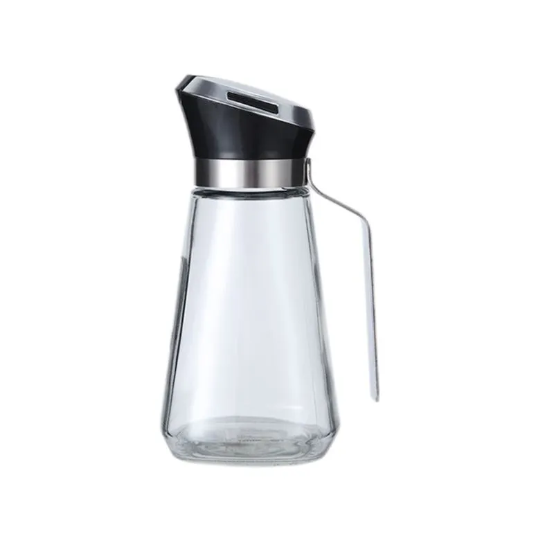 350mlglass + Pote De Óleo Plástico, Fundo Antiderrapante É Adequado
