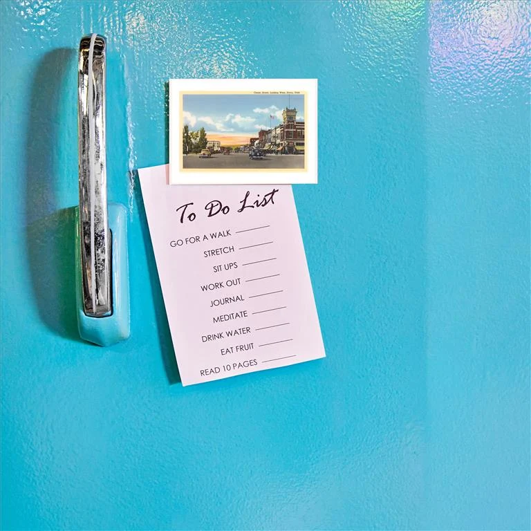 UT-211 Center Street, Downtown Provo - Vintage Image Magnet, Pack of 6