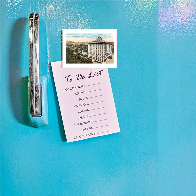 UT-189 Hotel Utah, Salt Lake City, Utah - Vintage Image Magnet, Pack of 6