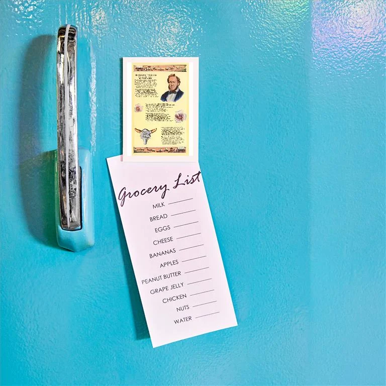 UT-119 Poem to Brigham Young - Vintage Image Magnet, Pack of 6