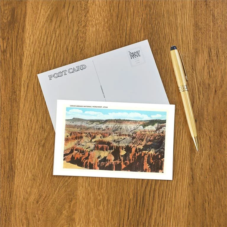 UT-34 Cedar Brakes National Monument, Utah - Vintage Image Postcard, Pack of 10