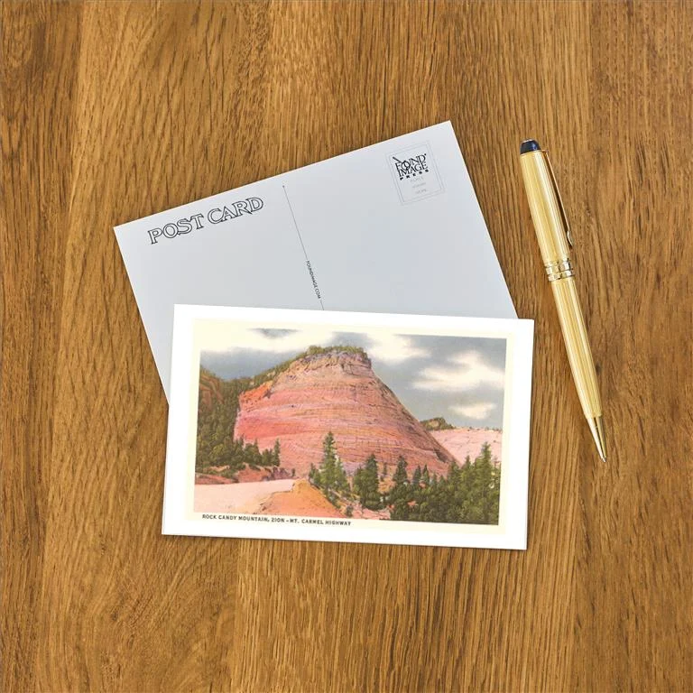 UT-243 Rock Candy Moutain, Zion - Vintage Image Postcard, Pack of 10