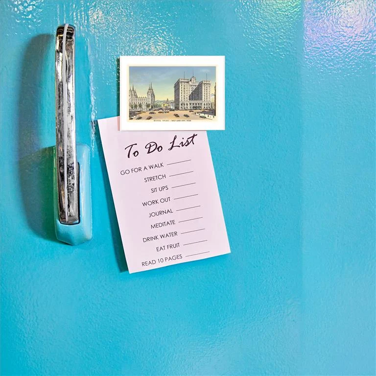 UT-71 Hotel Utah, Salt Lake City, Utah - Vintage Image Magnet, Pack of 6