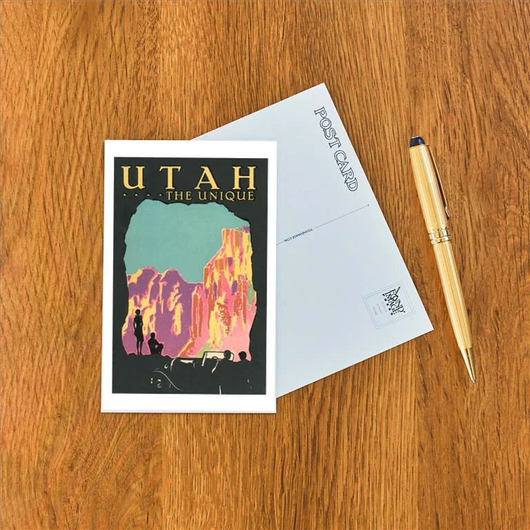 UT-158 Utah the Unique - Vintage Image Postcard, Pack of 10