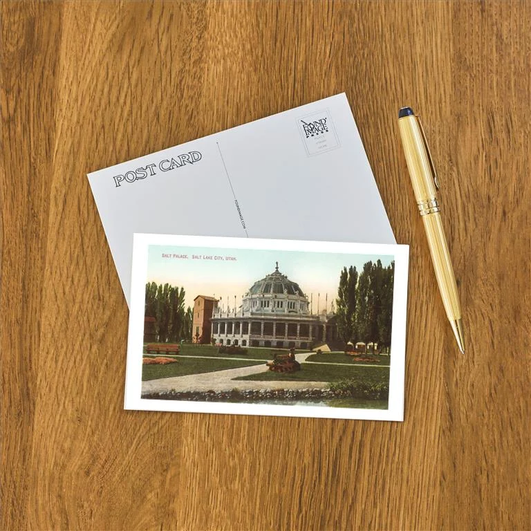 UT-48 Salt Palace, Salt Lake City, Utah - Vintage Image Postcard, Pack of 10